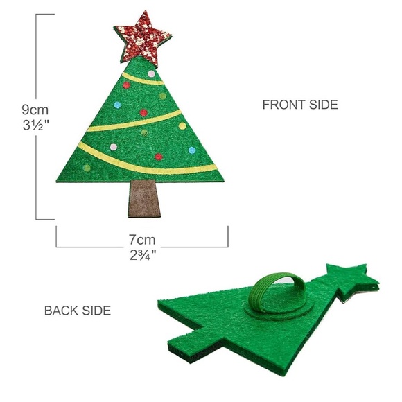 Christmas Tree Designer Adjustable Dog Collar - Picture 6 of 9